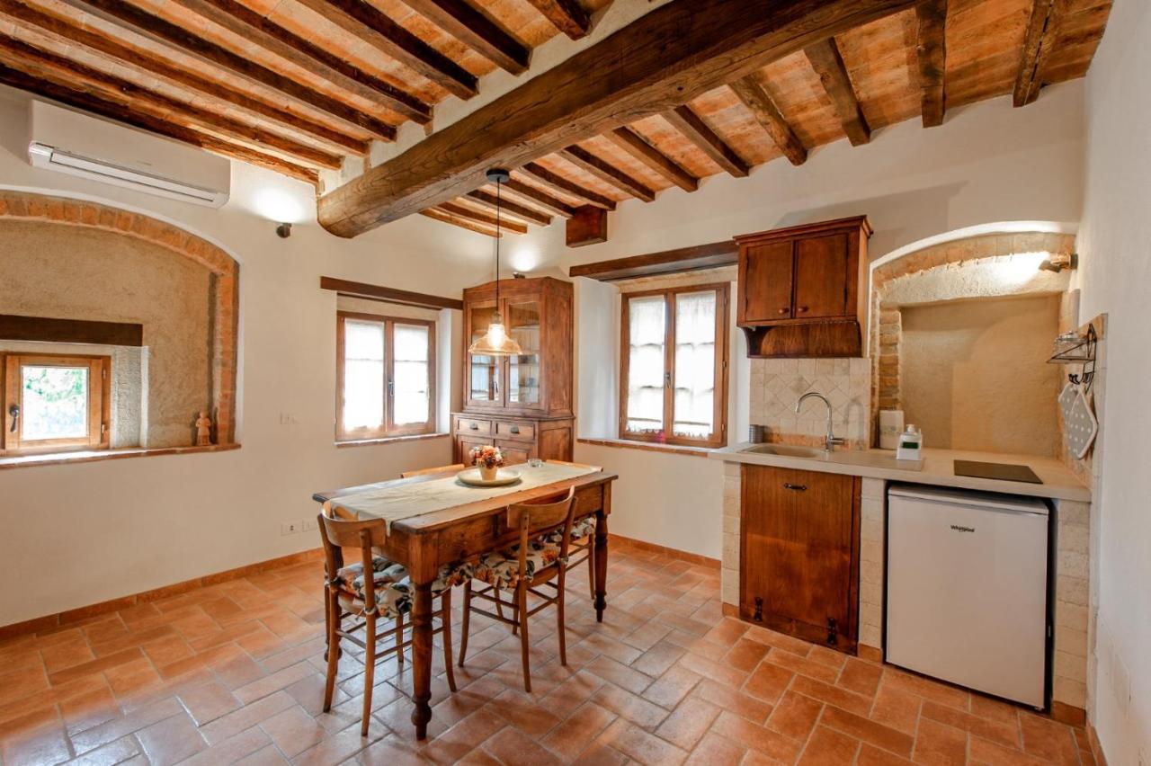 Casa Garoselli Apartment Monticchiello Bagian luar foto