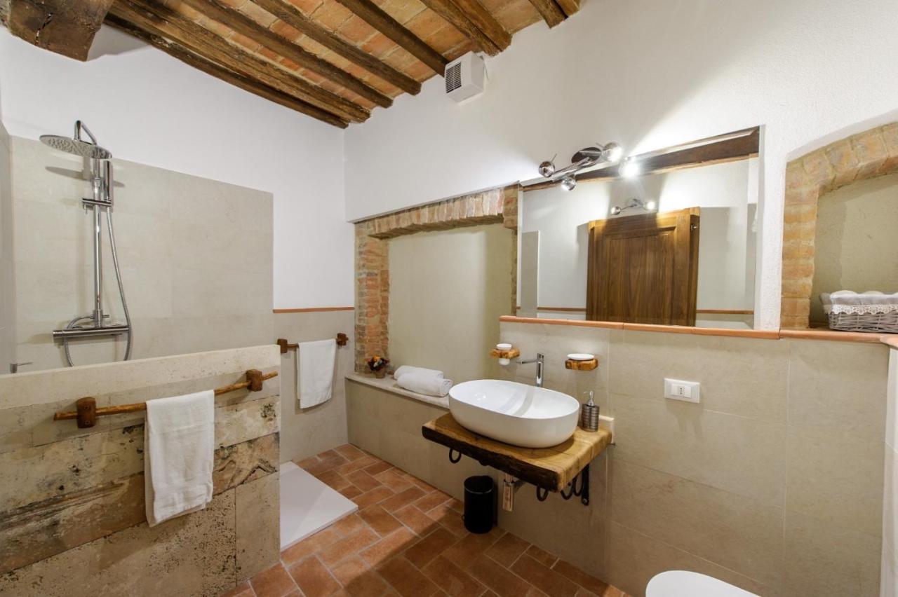 Casa Garoselli Apartment Monticchiello Bagian luar foto