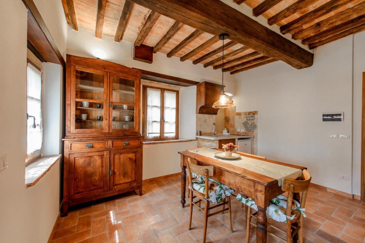 Casa Garoselli Apartment Monticchiello Bagian luar foto