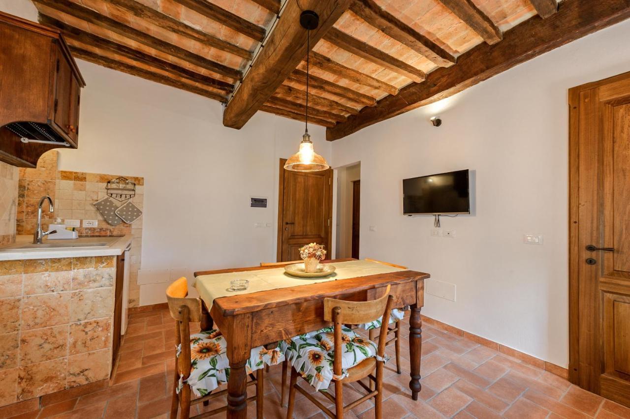 Casa Garoselli Apartment Monticchiello Bagian luar foto