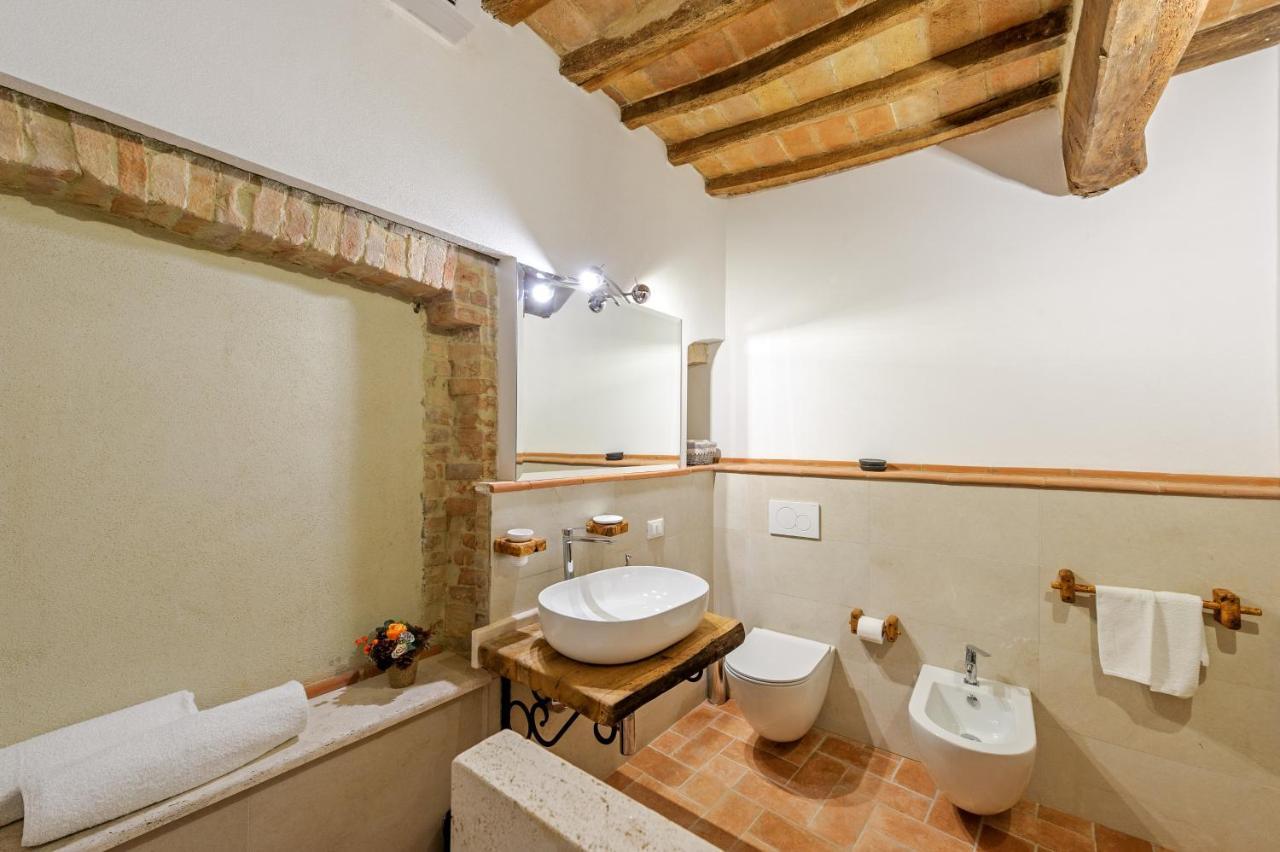 Casa Garoselli Apartment Monticchiello Bagian luar foto